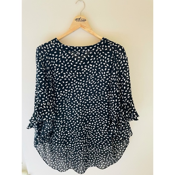 Black White Blouse by Gigio - Picture 6 of 14